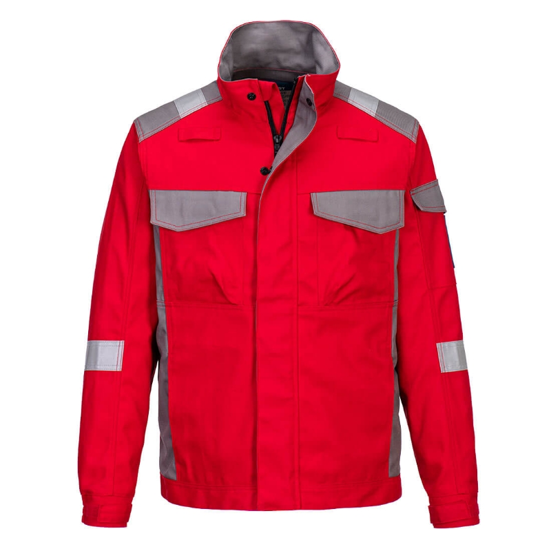       CHAQUETA MULTINORMA BIZFLAME ROJO 