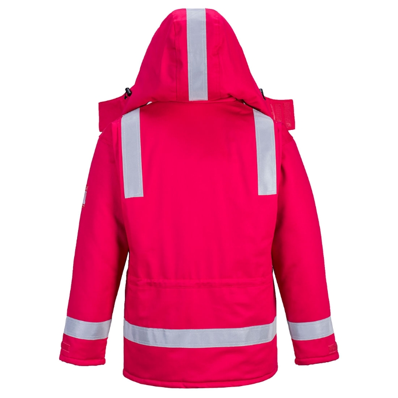 CHAQUETA IGNIFUGA + ANTIESTATICA ROJA T-