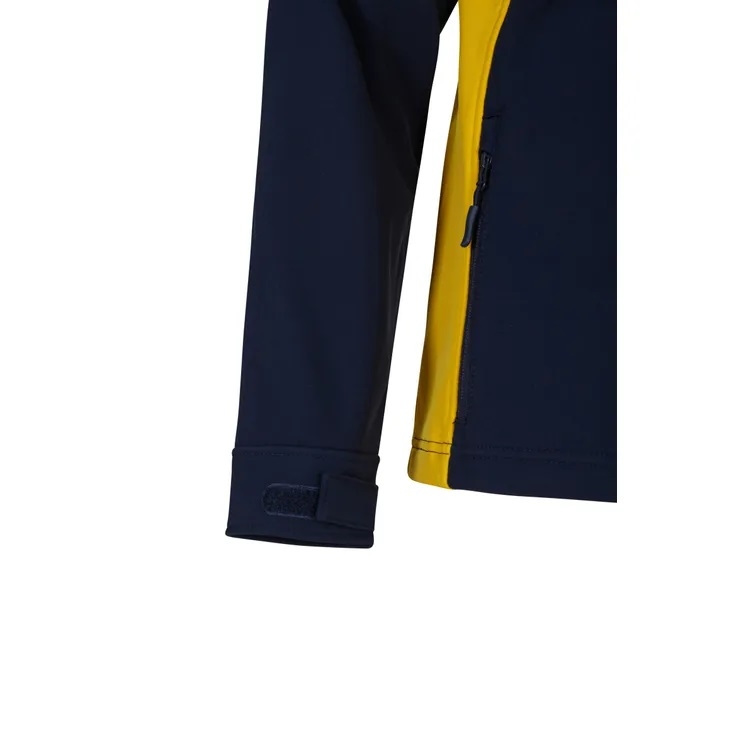 CHAQUETA SOFTSHELL MARINO/AMARILLO T-M (