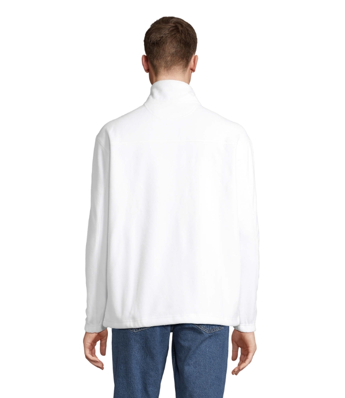 FORRO POLAR CREMALLERA BLANCO T-S (55000