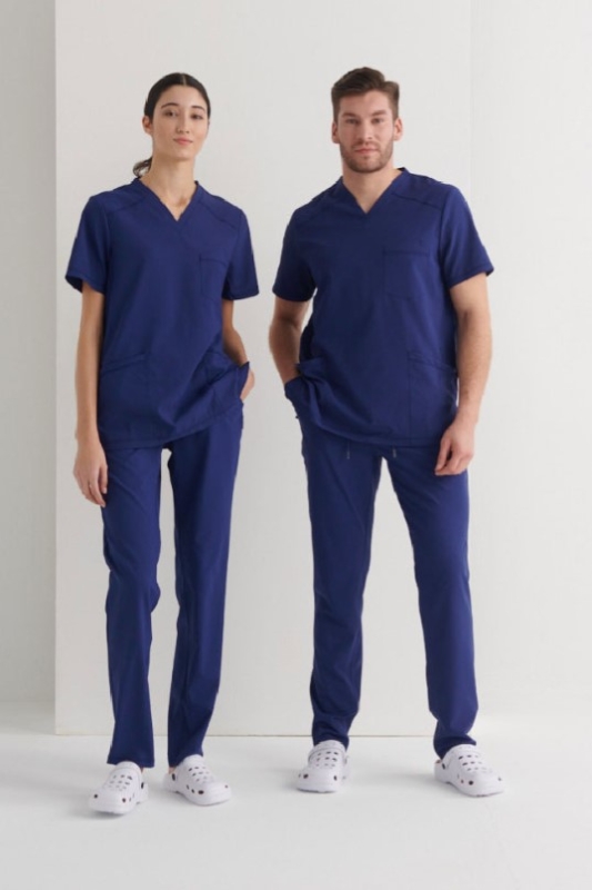 PANTALON SANITARIO  AZUL MARINO, L (PHOE