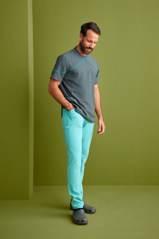 PANTALON SANITARIO  VERDE CLARO, M (PHOE