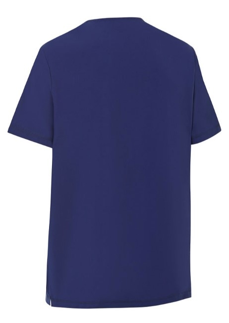 CASACA M/C SANITARIA CUELLO V  AZUL MARI