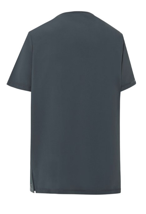 CASACA M/C SANITARIA CUELLO V  GRIS, 3XL