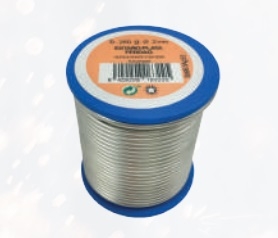 ROLLO HILO ESTAÑO PLATA 3.5% Ø1mm 100Gr 
