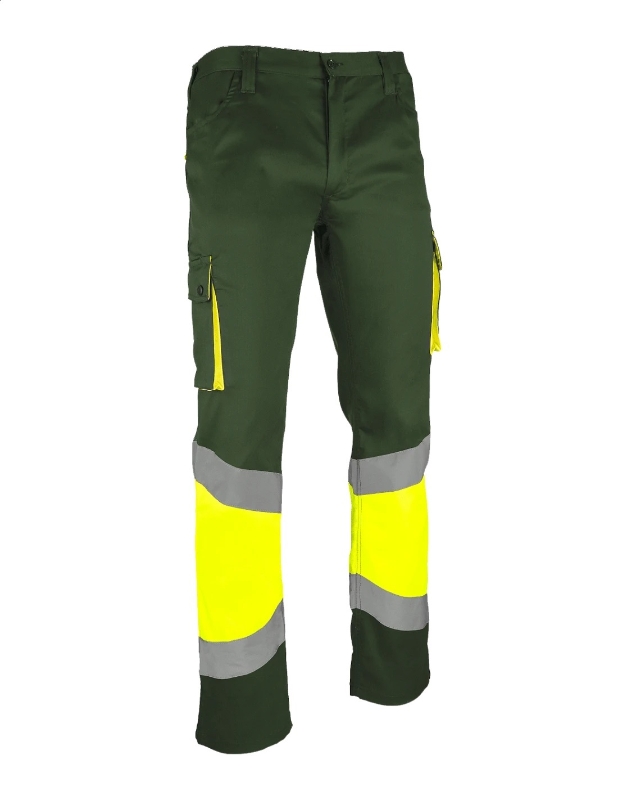   PANTALON AV AMARILLO/VERDE OSCURO WOME