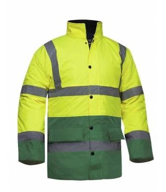     PARKA AV AMARILLO/VERDE OSCURO (STOR
