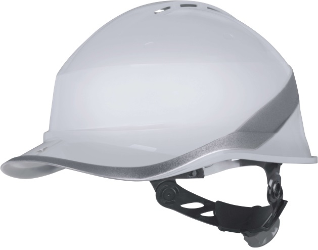  CASCO  BLANCO ABS VENTILADO RULETA (DIA