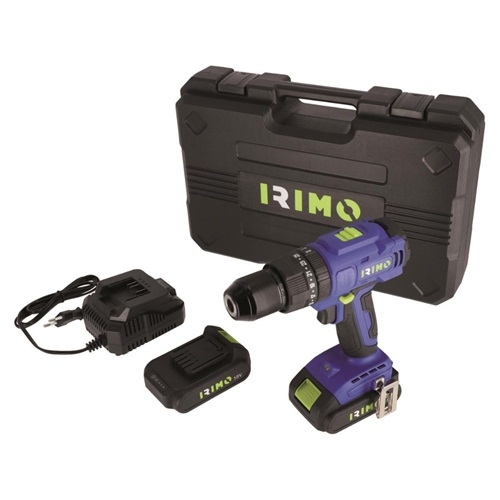 KIT DE TALADRO DE IMPACTO 18V 13mm 60Nm 