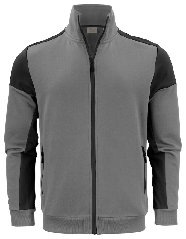 SUDADERA GRIS/NEGRO CREMALLERA (2262061-