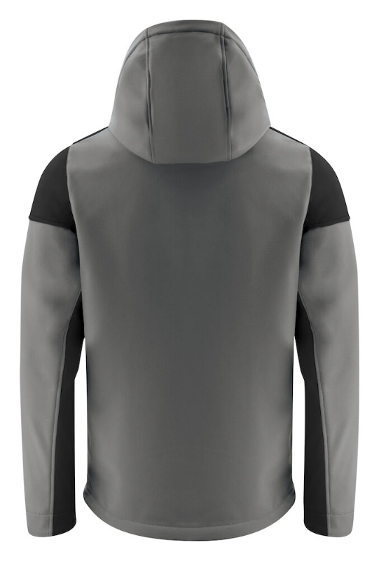 CHAQUETA SOFTSHELL GRIS/NEGRO T-5XL (226