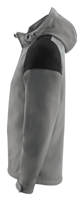 CHAQUETA SOFTSHELL GRIS/NEGRO T-5XL (226