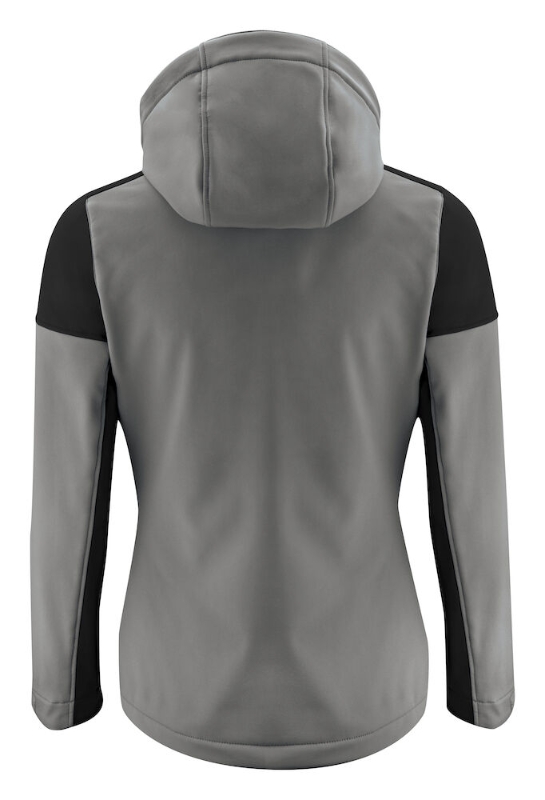 CHAQUETA SOFTSHELL GRIS/NEGRO MUJER T-L 