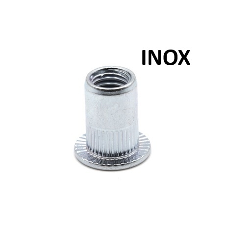 TUERCA REM ALA ANCHA MOLETEADA INOX M-8X