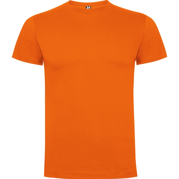 CAMISETA 100%ALG. 165gr NARANJA M/C T-4X