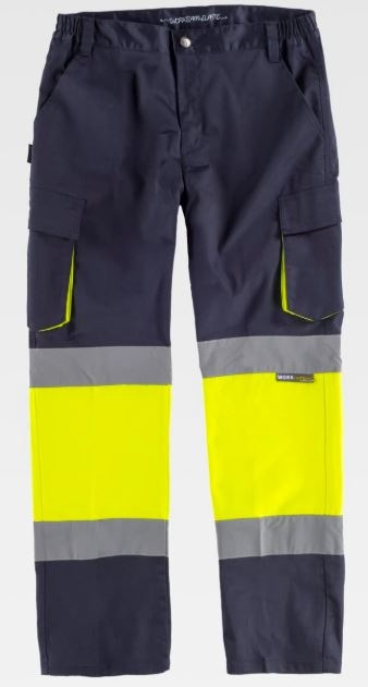 PANTALON AV MULTIB ELASTANO AMA/MARINO T