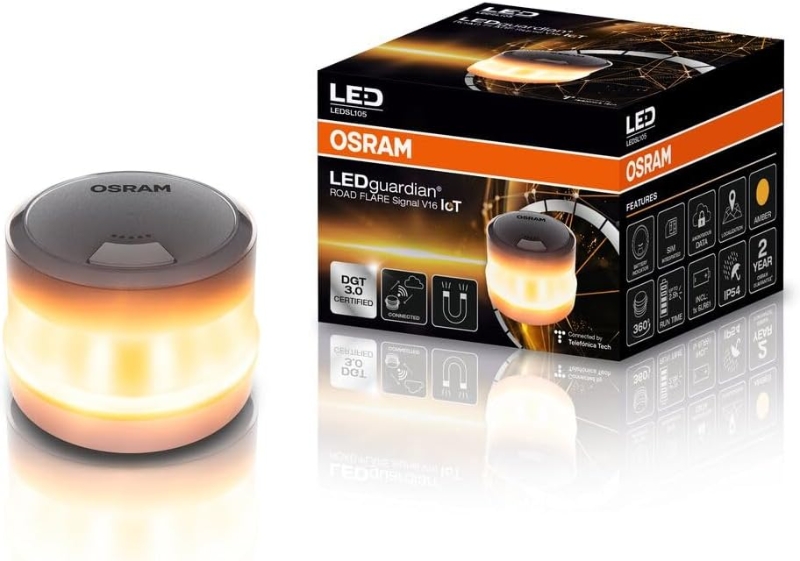 BALIZA DE EMERGENCIA GEOLOCALIZABLE LEDS