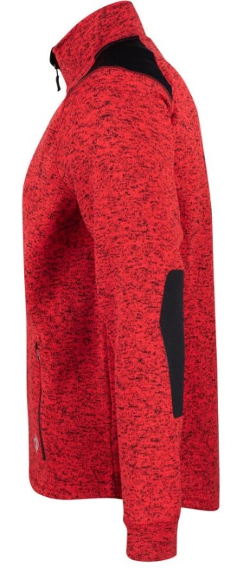 CHAQUETA POLAR 320gr ROJO/NEGRO T-XL (64