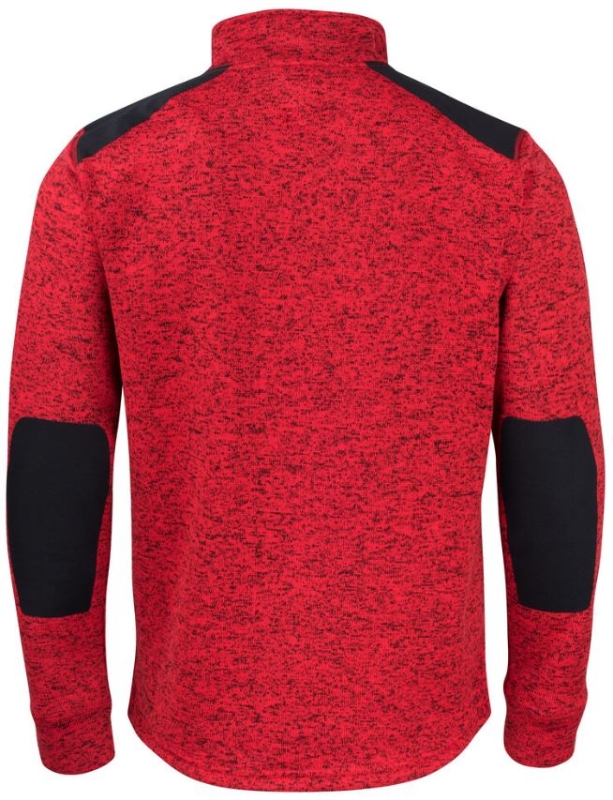 CHAQUETA POLAR 320gr ROJO/NEGRO T-3XL (6