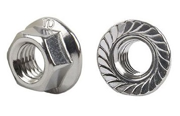 TUERCA HEXAGONAL C/BRIDA DIN-6923 INOX A