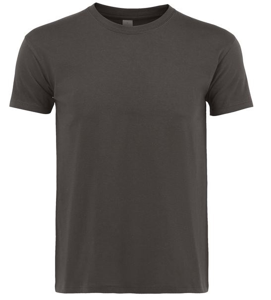 CAMISETA MANGA CORTA ALGODON GRIS  OSCUR