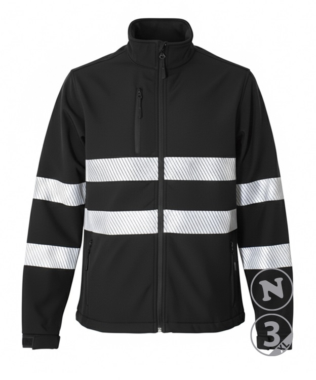 SOFTSHELL 3 CAPAS NEGRO REFLEX T-S (1802