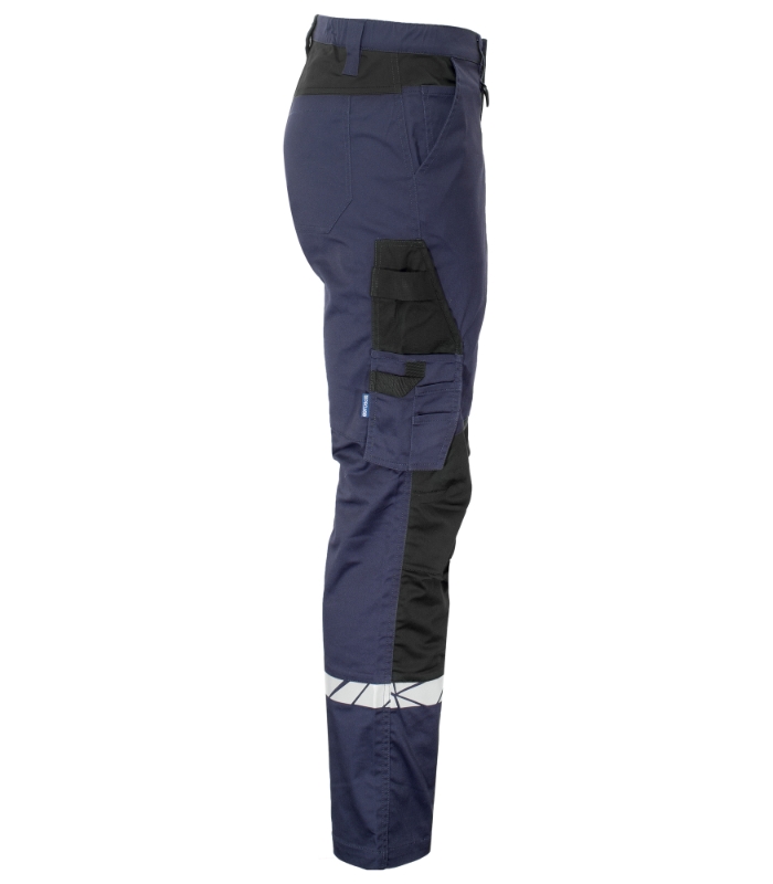 PANTALON TERG. MARINO/NEGRO 245 GR. REFL