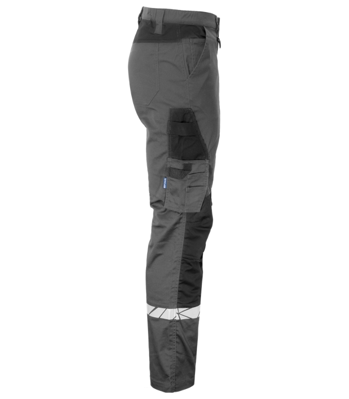 PANTALON TERG. GRIS/NEGRO 245 GR. REFLEX