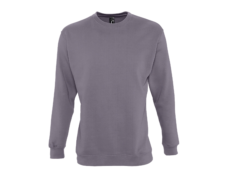 SUDADERA GRIS CUELLO REDONDO MEZCLA (NEW