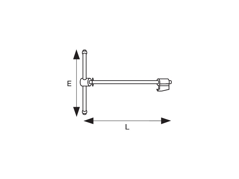 HUSILLO Y TUERCA P/TORNILLO GUIA REDONDA 125