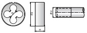 COJINETE MAQUINA EN 22568 M-12 x 1 6G HSS