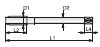 M.MAQ. C/1 DIN 5156 G-1 x 11H HSSE