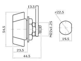 CERRADURA 400603 MANECILLA