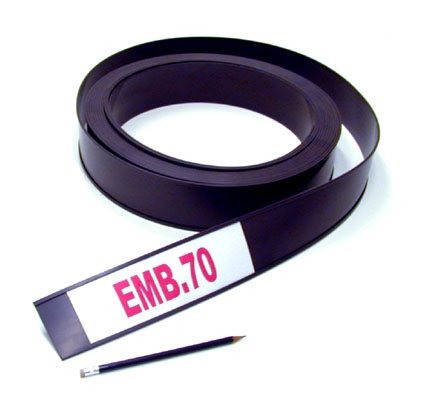 CINTA MAGNETICA B-30 ANCHO 30mm (METRO) C/CARTULINA Y PLASTICO