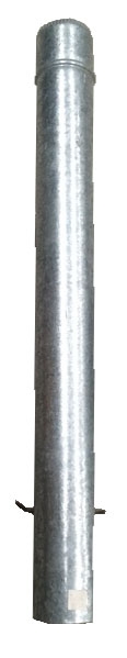 TUBO LISO Ø110mm GALVANIZADO