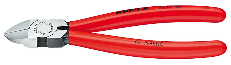 72 01 160 ALICATE CORTE DIAGONAL PARA PLASTICOS 160mm