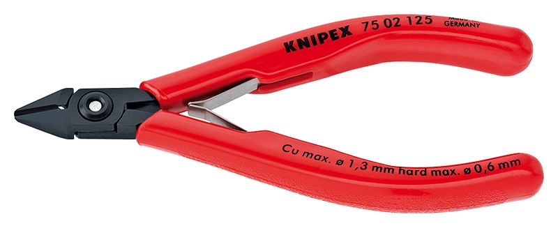 75 02 125 ALICATE CORTE DIAGONAL 125mm PARA ELECTRONICA