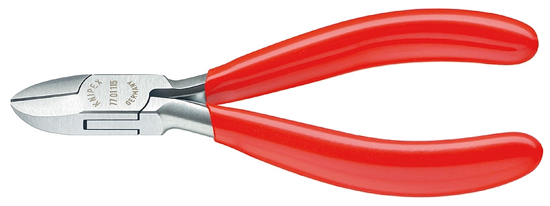77 01 115 ALICATE CORTE DIAGONAL ELECTRONICA 115mm