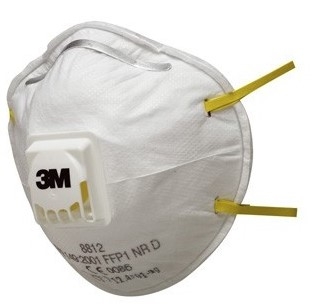 3M CAJA 10 UDES MASCARILLA DESECHABLE 8812 FFP1 C/VALVULA