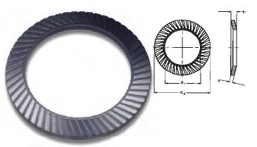 ARANDELA DENTADA AET PARA M-8 Ø8.4mm