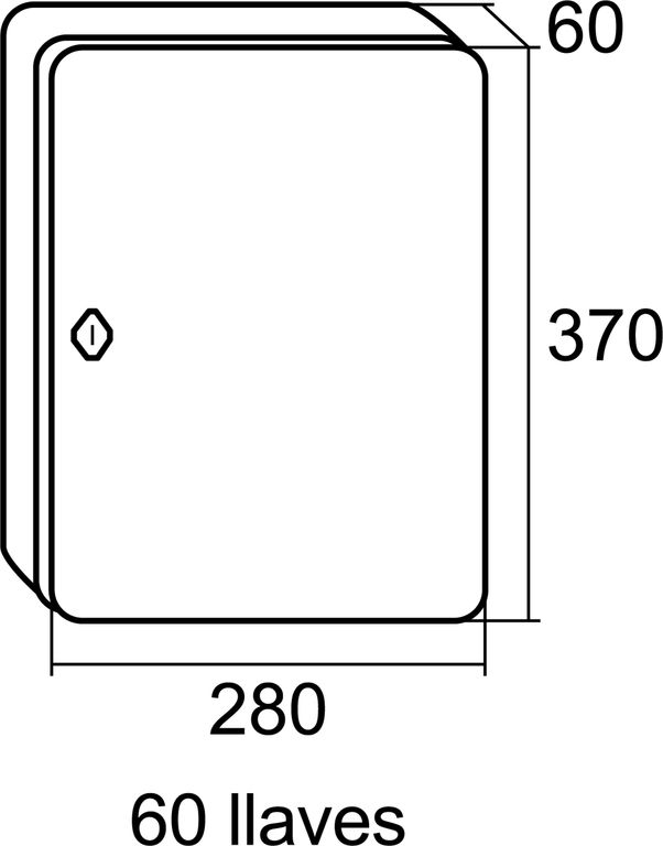 ARMARIO METALICO PARA 60 LLAVES