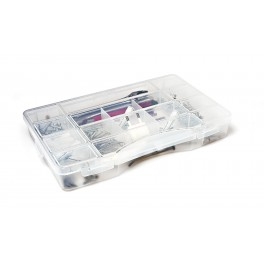 TAYG ORGANIZADOR 300-16 296x199x44mm. TRANSPARENTE