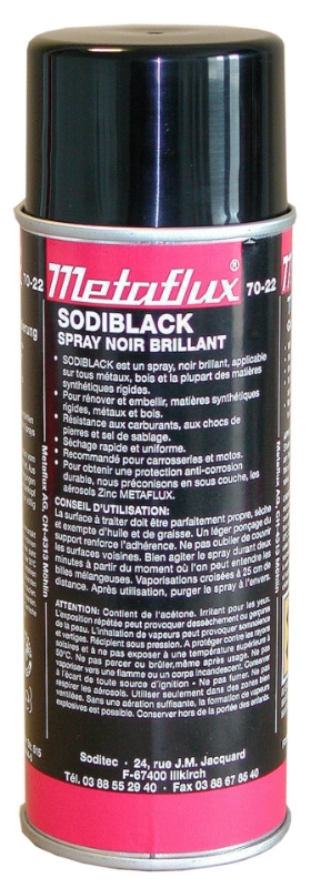 70-22 SODIBLACK BRILLANT 400ml NEGRO BRILLANTE