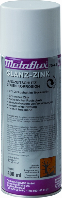 70-43 ZINC BRILLANTE DIN-50976 400ml