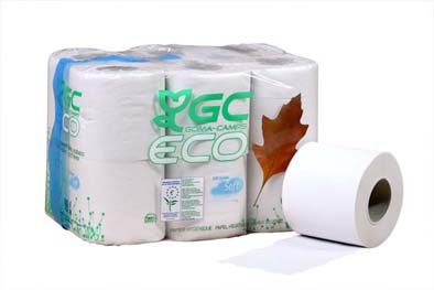 PACK 12 ROLLOS PAPEL HIGIENICO 2 CAPAS 9cmX22 metros - DOMESTICO