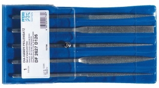 DF 2627 D126  //  JUEGO LIMAS DIAMANTADAS HANDY 5 PIEZAS
