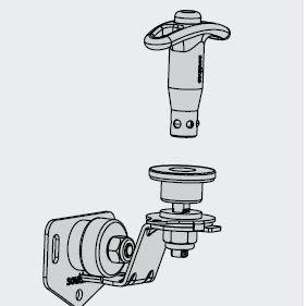 SOUTHCO E3-3-1 LLAVE TRIANGULA