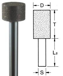 DZY-N 5,0-5 D126 M3  //  MUELA DIAMANTE CILINDRICA