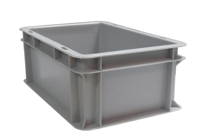 EUROBOX CAJA APILABLE EU-3217L GRIS (ASAS CERRADAS)