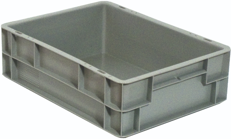 EUROBOX CAJA APILABLE EU-4312L GRIS (ASAS CERRADAS)